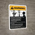 Warning: Spot Welder Machine Guidelines ANSI - Wall Sign
