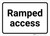 Ramped Access - Wall Sign