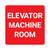 Elevator Machine Room Square - Wall Sign