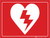 AED (Automated External Defibrillator) - Floor Marking Sign