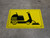 Sweeper Parking - Floor Marking Sign