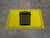 Trash Bin - Floor Marking Sign