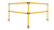 OSHA Hand Rail 6ft x 6ft 90 Degree Corner Kit