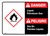 Danger: Spanish Bilingual Liquid Petroleum Gas Landscape ANSI
