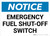 Notice: Emergency Fuel Shut-off Switch Landscape