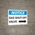 Notice: Gas Shut-Off Valve with Right Arrow Landscape