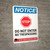 Notice: Do not Enter - No Trespassing - 24 Hour Video Surveillance Portrait