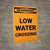 Warning: Low Water Crossing Portrait