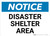 Notice: Disaster Shelter Area Landscape