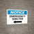 Notice: Emergency Shelter Left Arrow Landscape