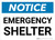 Notice: Emergency Shelter Landscape