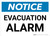 Notice: Evacuation Alarm Landscape