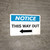 Notice: This Way Out Right Arrow Landscape