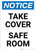 Notice: Take Cover - Safe Room Portrait