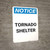 Notice: Tornado Shelter Portrait