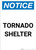 Notice: Tornado Shelter Portrait