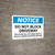 Notice: Do Not Block Driveway - Violators Will Be Towed Away Landscape