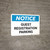 Notice: Guest Registration Parking Landscape