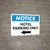Notice: Hotel Parking Only with Left Arrow Landscape