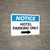 Notice: Hotel Parking Only with Right Arrow Landscape