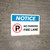 Notice: No Parking - Fire Lane Landscape