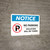 Notice: No Parking - Violators Will Be Towed Landscape