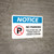 Notice: No Parking - Violators Will be Towed Away at Owner's Expense Landscape