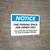Notice: One Parking Space Per Owner Only Landscape