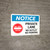 Notice: Private Lane - No Outlet/No Parking Landscape
