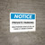 Notice: Private Parking - Unauthorized Vehicles Will Be Towed At Owner Expense Landscape