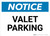 Notice: Valet Parking Landscape