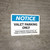 Notice: Valet Parking Only - Unauthorized Vehicles Will be Charged Landscape