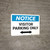 Notice: Visitor Parking Only with Bidirectional Arrow Landscape