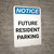 Notice: Future Resident Parking Portrait