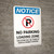 Notice: No Parking - Loading Zone - Violators Will Be Towed Portrait