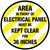 Electrical Panel Floor Sign