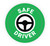 Safe Driver - Hard Hat Sticker