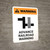 Warning: Advance Railroad Warning ANSI Portrait - Wall Sign