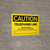 Caution: Telephone Line - Before Digging Call Collect or Notify Landscape