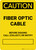 Caution: Fiber Optic Cable - Before Digging Call Collect or Notify Portrait