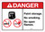 Danger: Paint Storage - No Smoking/No Open Flames ANSI Landscape