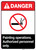 Danger: Painting Operations - Authorized Personnel Only ANSI Portrait