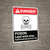 Danger: Poison Lead Work Area - Authorized Personnel Only ANSI Portrait