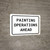 Painting Operations Ahead Landscape