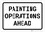 Painting Operations Ahead Landscape