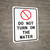 Do Not Turn On The Water Portrait