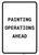 Painting Operations Ahead Portrait
