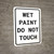 Wet Paint Do Not Touch Portrait
