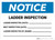 Notice: Ladder Inspection Landscape