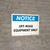 Notice: Off-Road Equipment Only Landscape